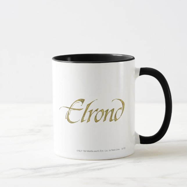 ELROND™ Name Textured Mug (Right)