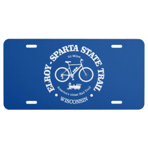 Elroy-Sparta State Trail (cycling) License Plate