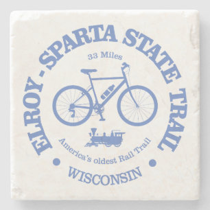 Elroy-Sparta State Trail (cycling) Stone Coaster