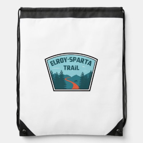 Elroy_Sparta State Trail Drawstring Bag