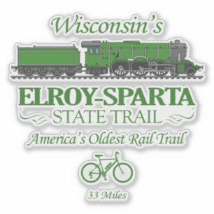 Elroy-Sparta State Trail (RT2) Sticker