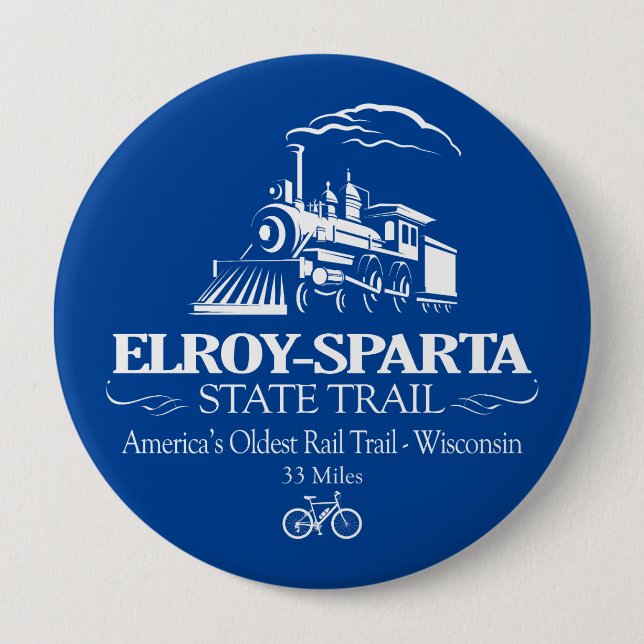 Elroy-Sparta State Trail (RT) Button (Front)