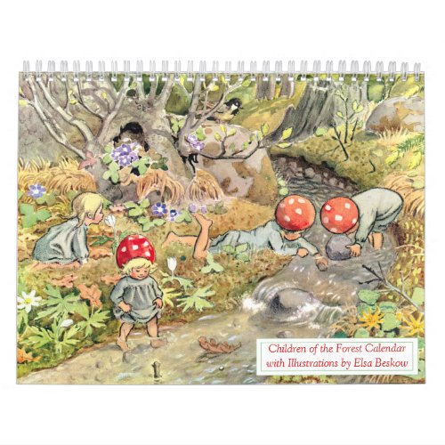  Elsa Beskow Calendar