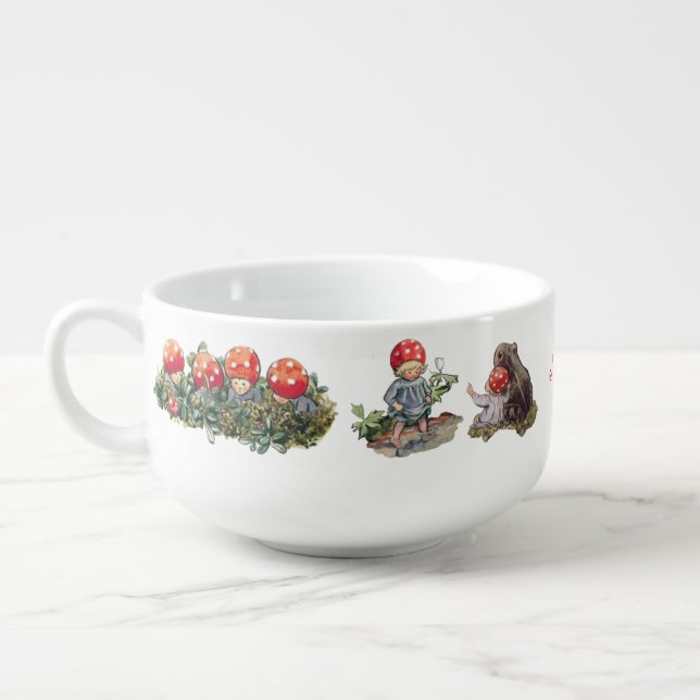 Elsa Beskow Children of the Forest Bowl (Right)