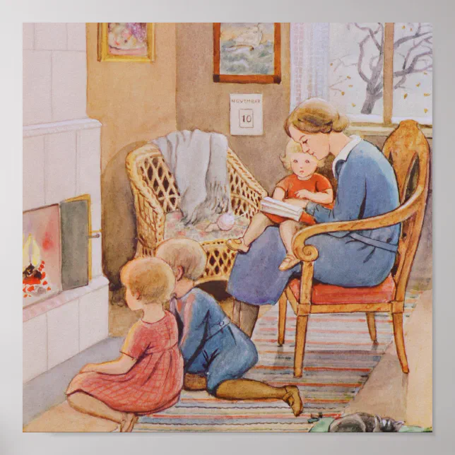 Elsa Beskow Print | Zazzle