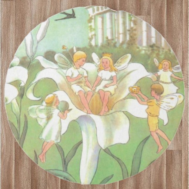 Elsa Beskow Thumbelina Fairy Rug (Creator Uploaded)