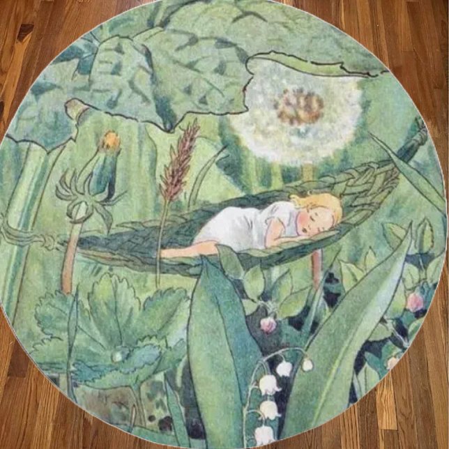 Elsa Beskow Thumbelina Fairy Rug (Creator Uploaded)