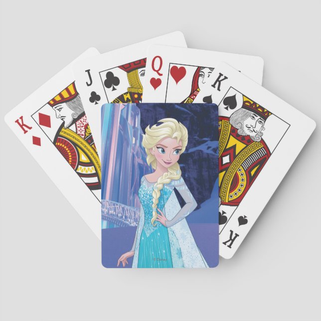 Elsa | Eternal Winter Playing Cards (Back)