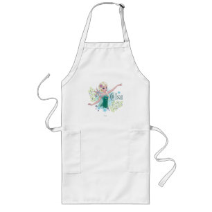 Elsa Giving from the Heart Long Apron