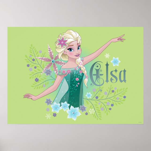 Elsa | Giving from the Heart Poster (Front)