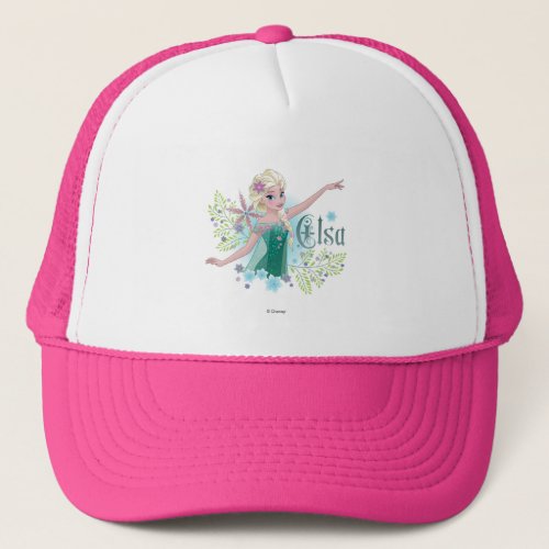 Elsa  Giving from the Heart Trucker Hat