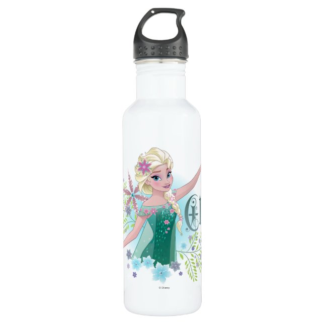 Elsa | Giving from the Heart Water Bottle (Front)