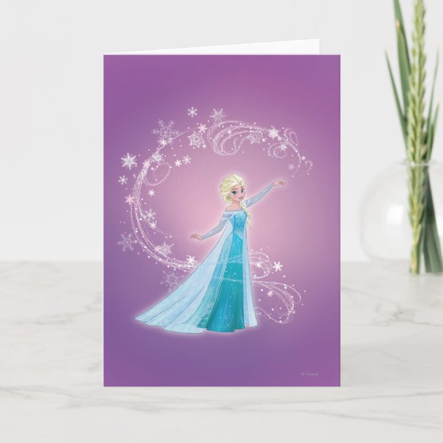 Elsa | Love Thaws, Love Glows Card (Front)
