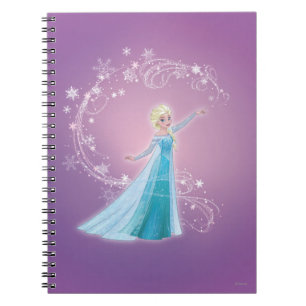 Elsa Love Thaws, Love Glows Notebook