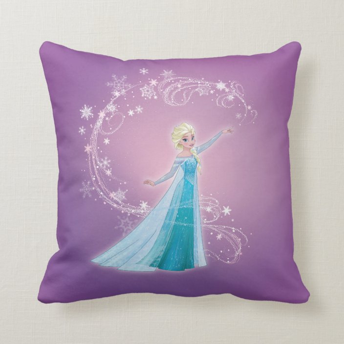 elsa throw pillow