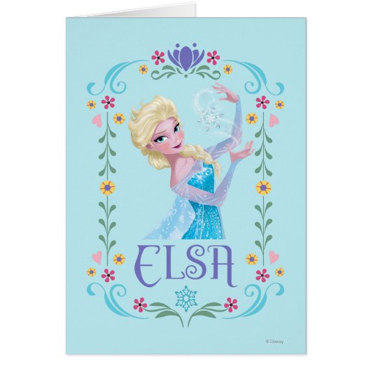 Elsa | My Powers are Strong Cards (Front)