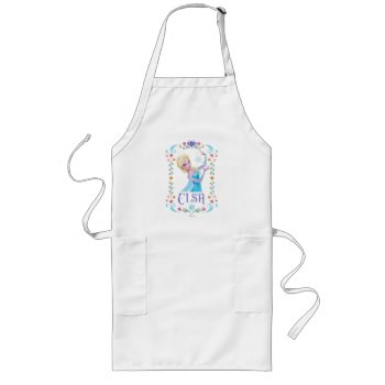 Elsa | My Powers Are Strong Long Apron by frozen at Zazzle