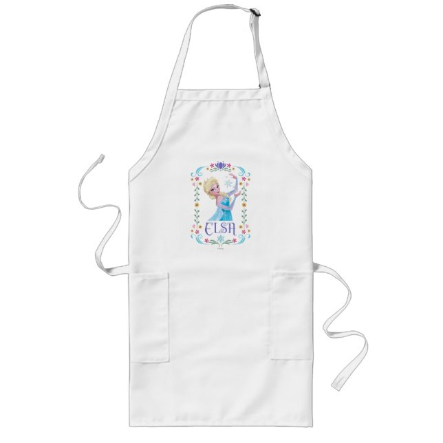 Elsa | My Powers are Strong Long Apron (Front)