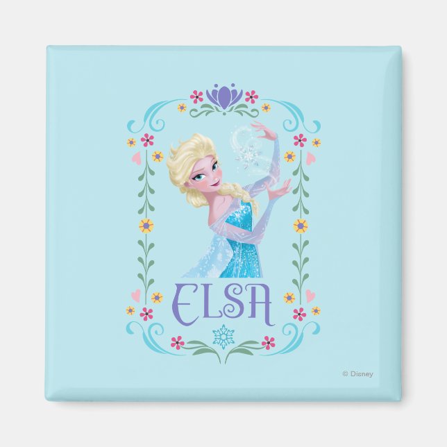 Elsa | My Powers are Strong Magnet (Front)