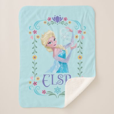 Elsa | My Powers are Strong Sherpa Blanket