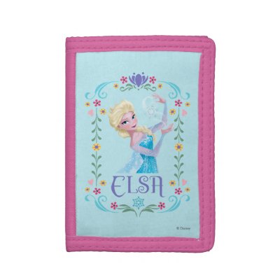 Elsa | My Powers are Strong Tri-fold Wallet
