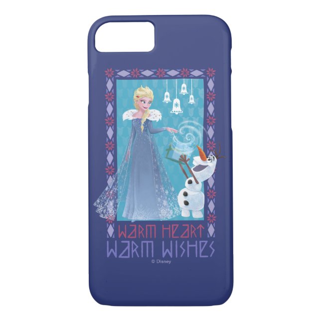 Elsa & Olaf | Warm Heart Warm Wishes Case-Mate iPhone Case (Back)