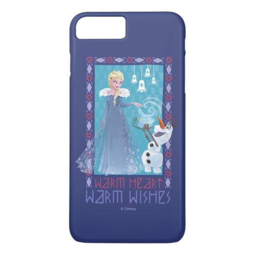 Elsa  Olaf  Warm Heart Warm Wishes iPhone 8 Plus7 Plus Case