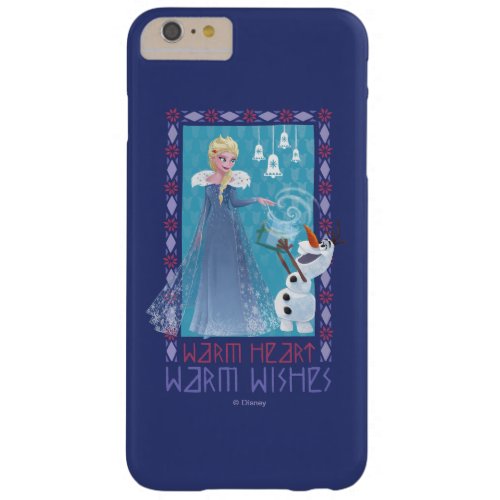 Elsa  Olaf  Warm Heart Warm Wishes Barely There iPhone 6 Plus Case