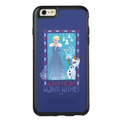 Elsa  Olaf  Warm Heart Warm Wishes OtterBox iPhone 66s Plus Case