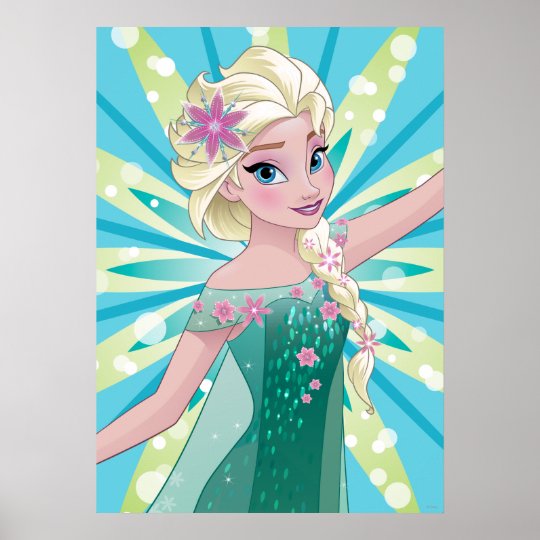 Elsa Perfect Day Poster
