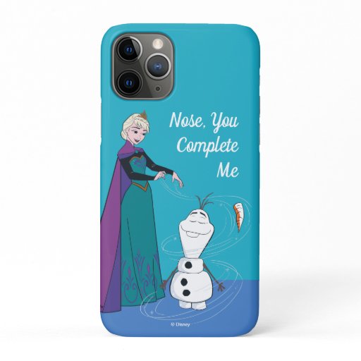 Elsa Permafrosting Olaf iPhone 11 Pro Case