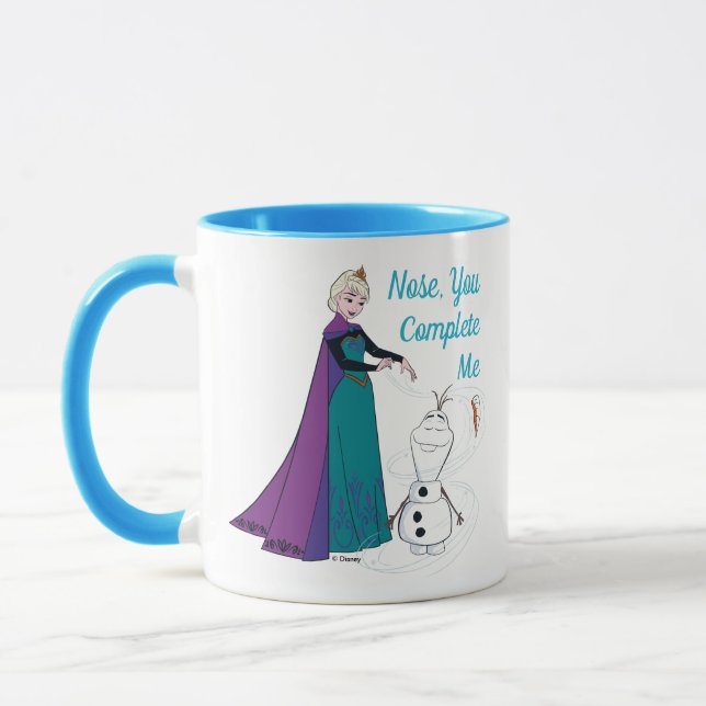 Elsa Permafrosting Olaf Mug (Left)