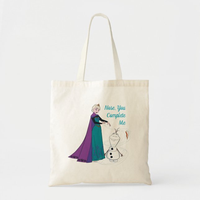 Elsa Permafrosting Olaf Tote Bag (Front)