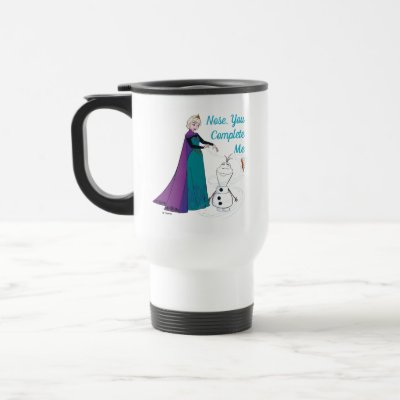 Elsa Permafrosting Olaf Travel Mug