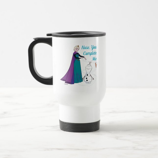 Elsa Permafrosting Olaf Travel Mug (Left)