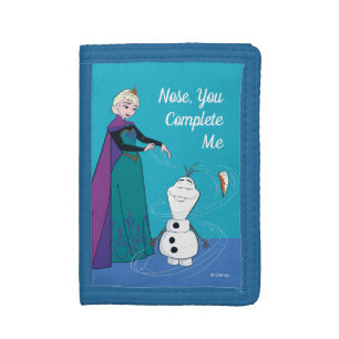 Elsa Permafrosting Olaf Trifold Wallet