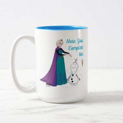 Elsa Permafrosting Olaf Two-Tone Coffee Mug
