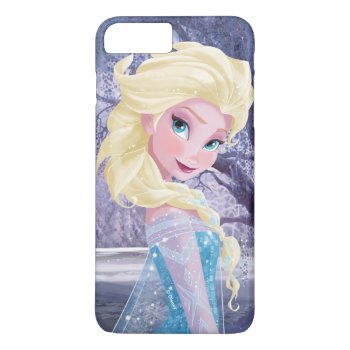 Elsa | Side Profile Standing Iphone 8 Plus/7 Plus Case by frozen at Zazzle