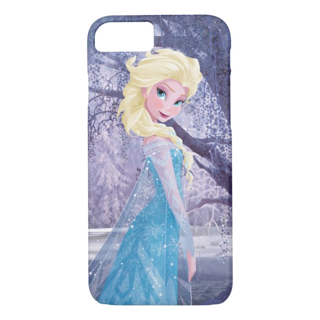 Elsa | Side Profile Standing Case-Mate iPhone Case (Back)