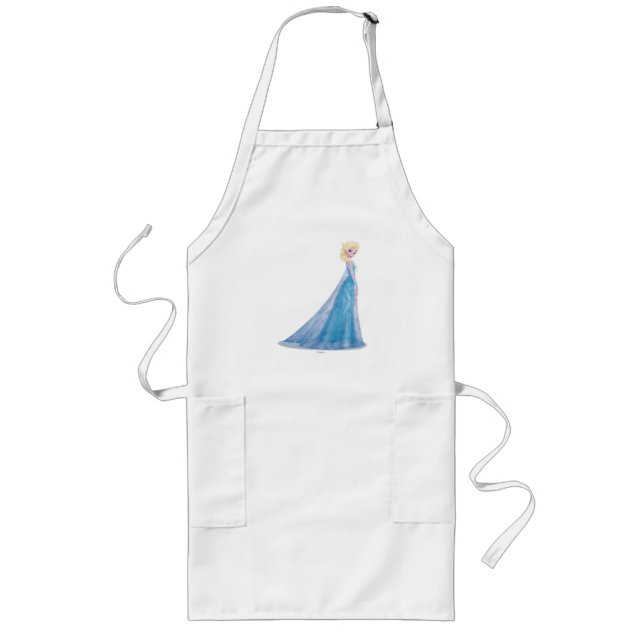 Elsa | Side Profile Standing Long Apron (Front)