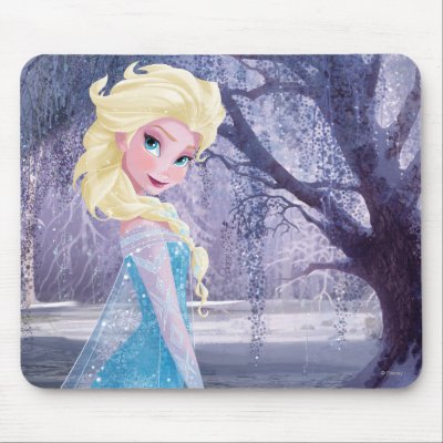 Elsa | Side Profile Standing Mouse Pad