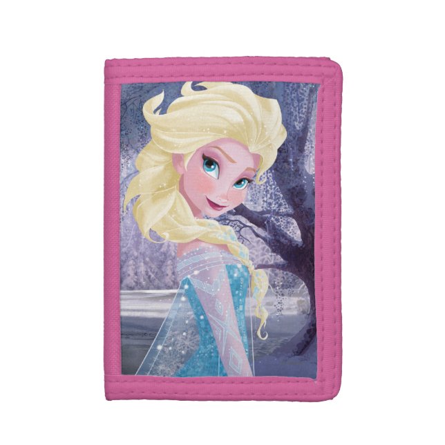 Elsa | Side Profile Standing Tri-fold Wallet (Front Vertical)