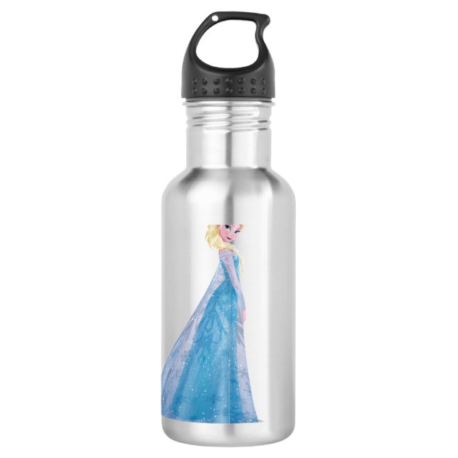 Elsa | Side Profile Standing Water Bottle (Front)