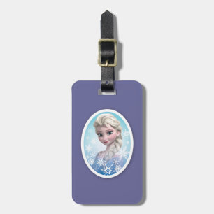 Elsa Snowflake Frame Luggage Tag