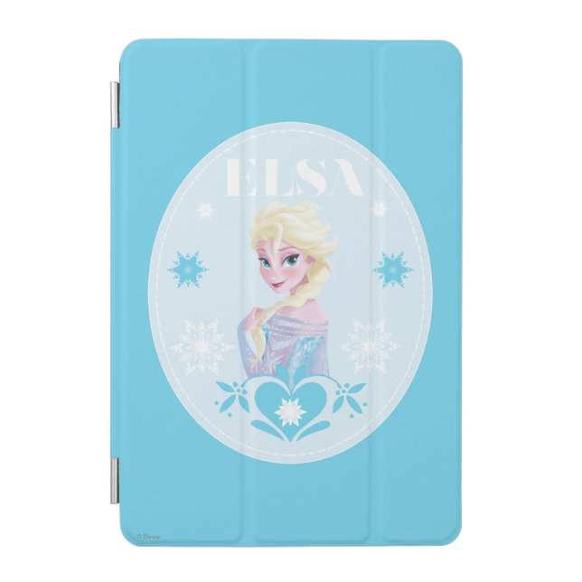 Elsa | Snowflakes iPad Mini Cover (Front)