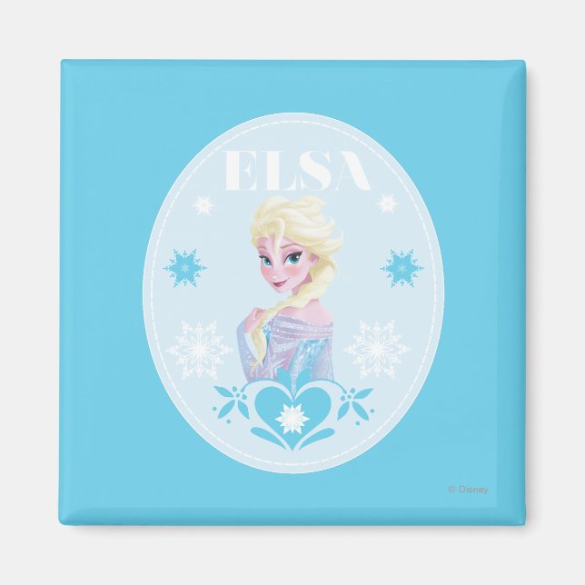 Elsa | Snowflakes Magnet (Front)