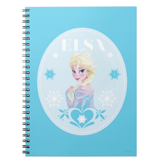 Elsa | Snowflakes Notebook (Front)