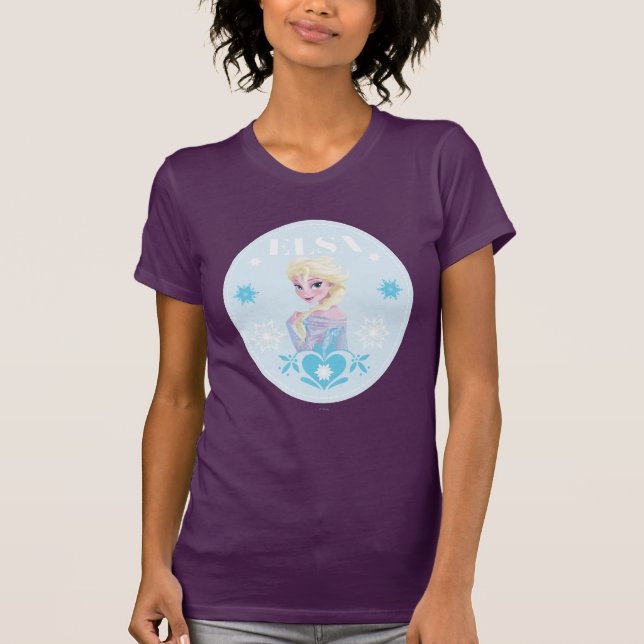 Elsa | Snowflakes T-Shirt (Front)