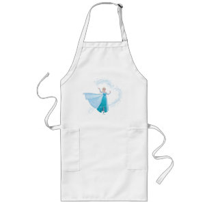 Elsa Sparkling, Elegant Ice Long Apron