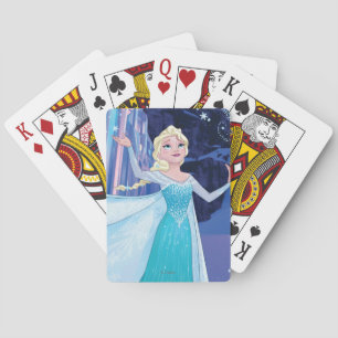 Elsa Sparkling, Elegant Ice Playing Cards